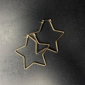 Gold Star Earrings